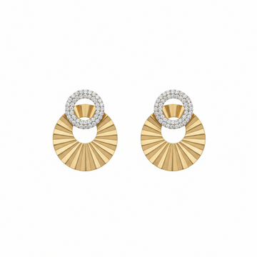 Radiant Halo Statement Earrings