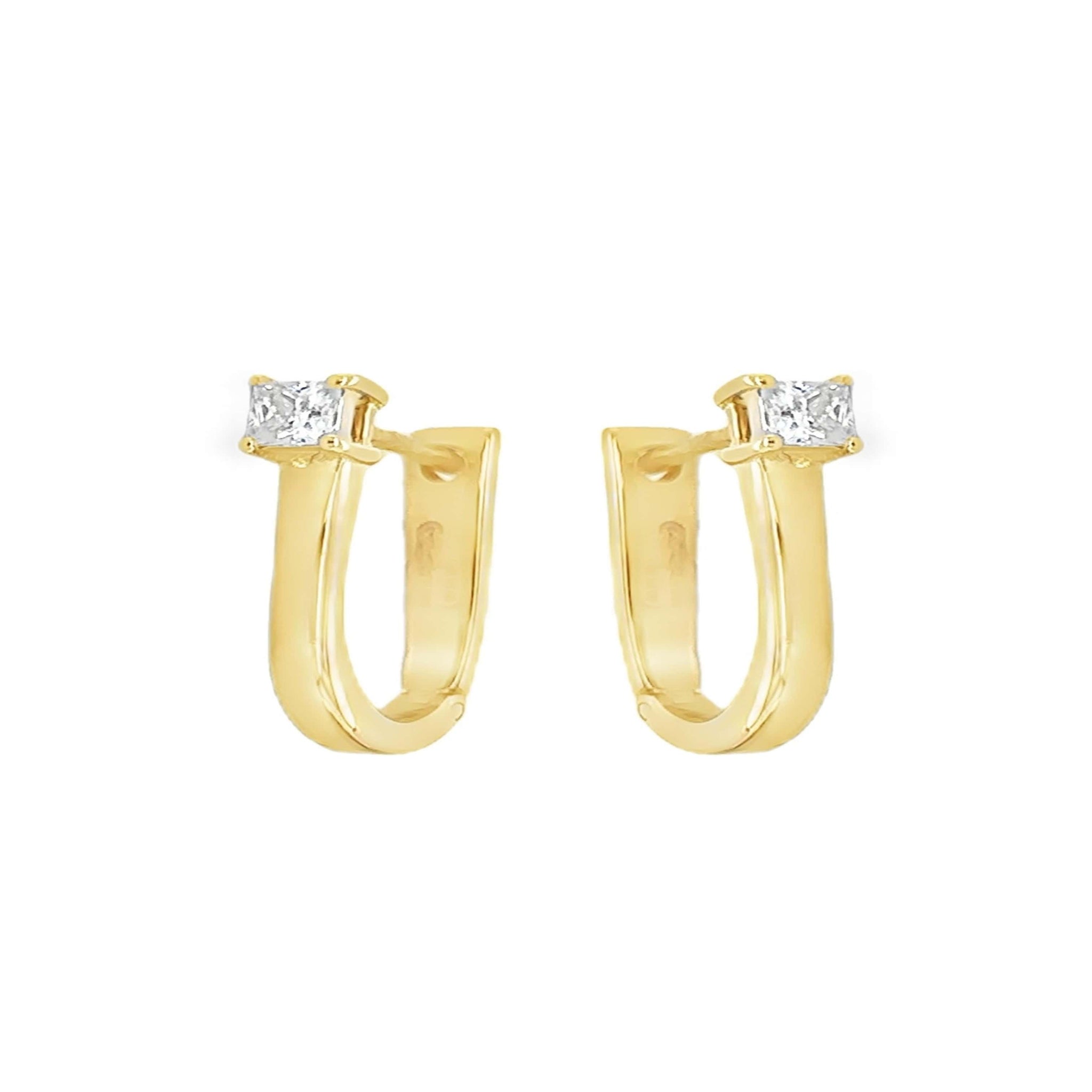 Elegance U-Bar Hoops