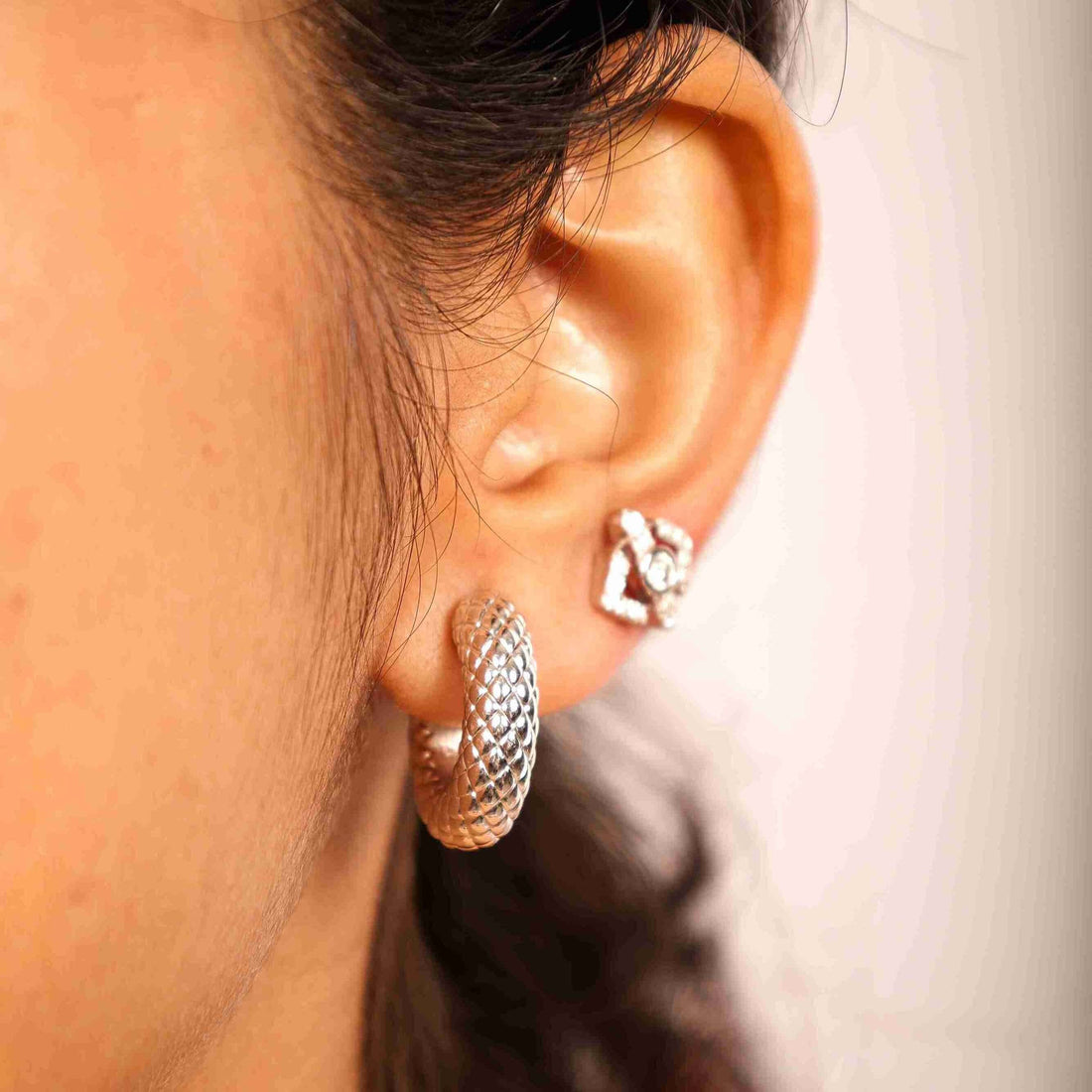 Diamond Frost Studs