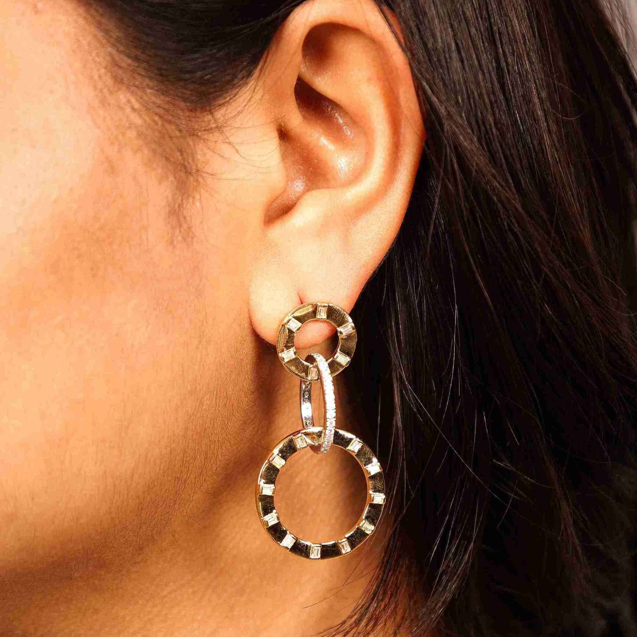 Interlock Elegance Earrings