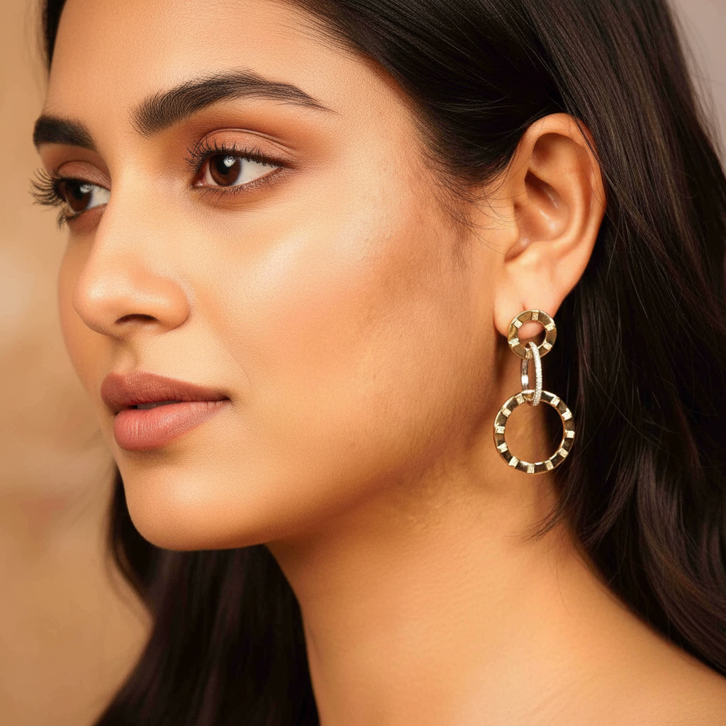 Interlock Elegance Earrings