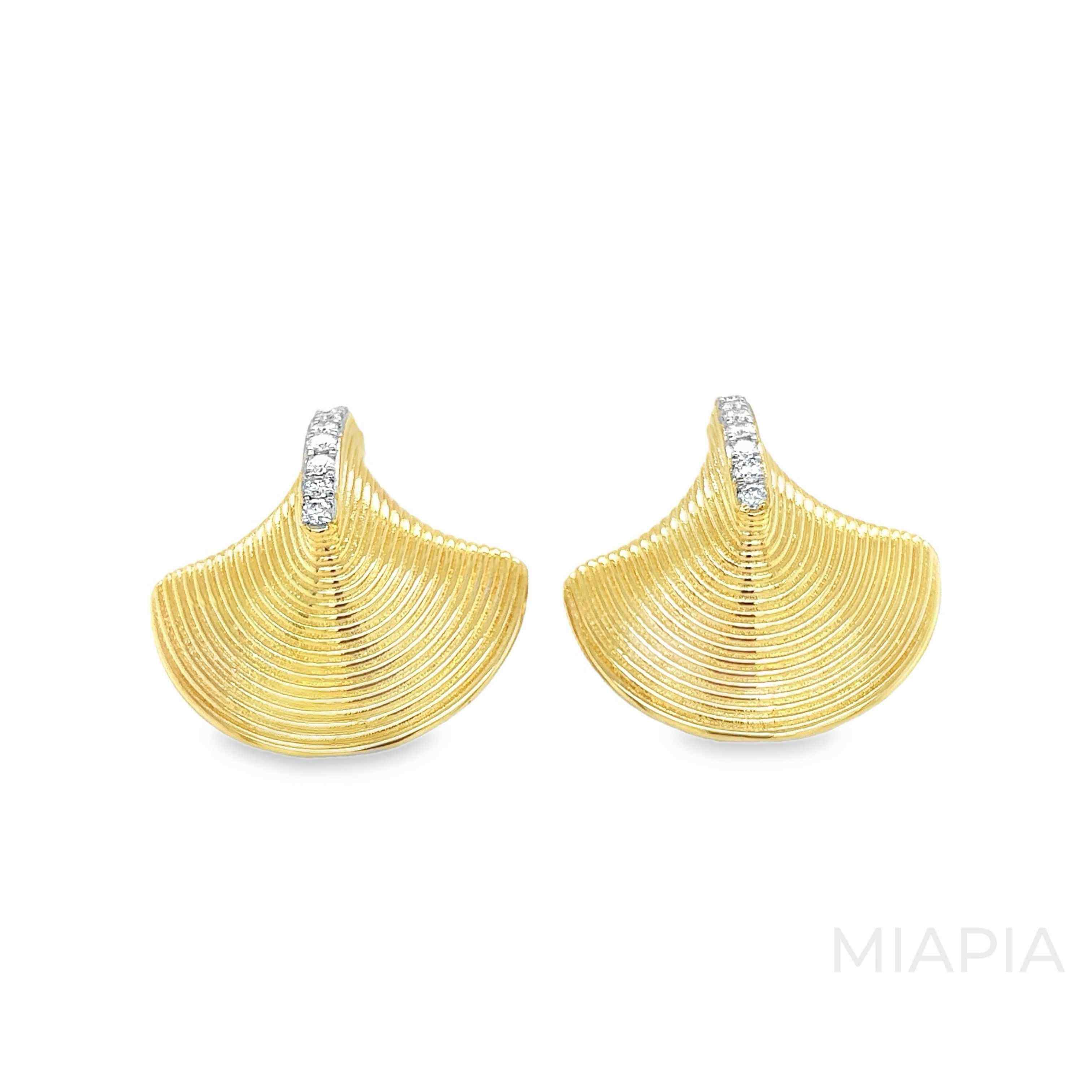 Radiant Shell Stud Earrings