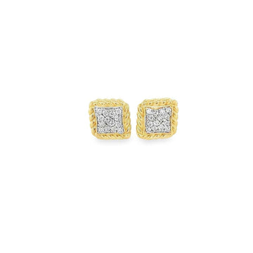 Radiant Square Studs