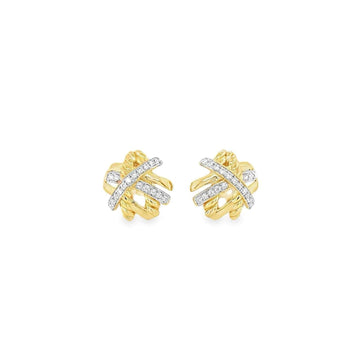 Luxe Weave Studs