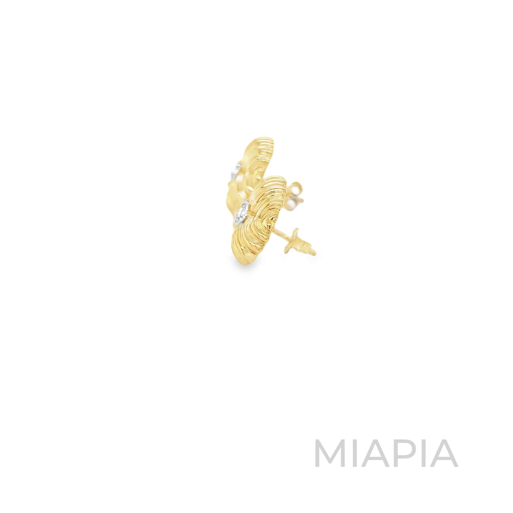 Trillion Sunburst Studs