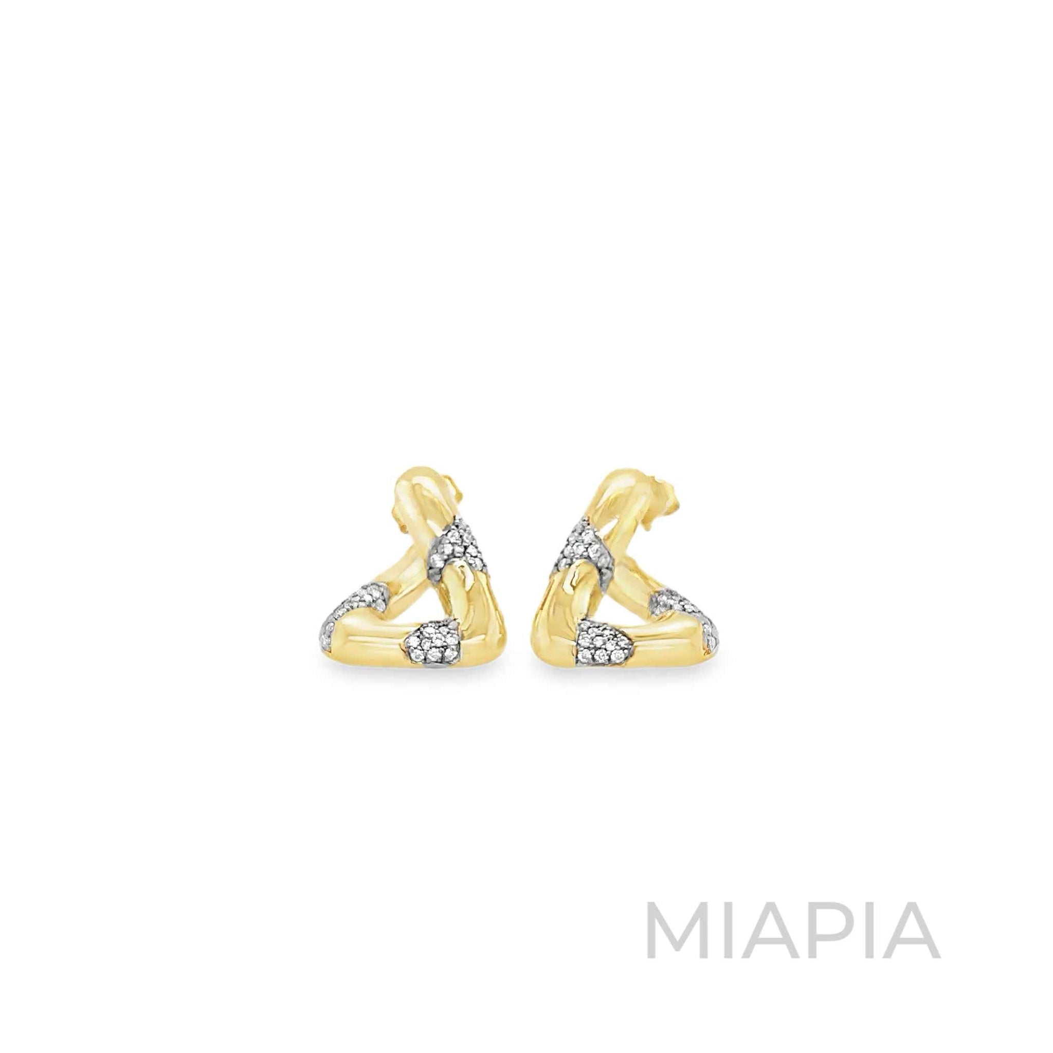 Twisted Elegance Studs