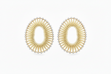 Solar Halo Earrings
