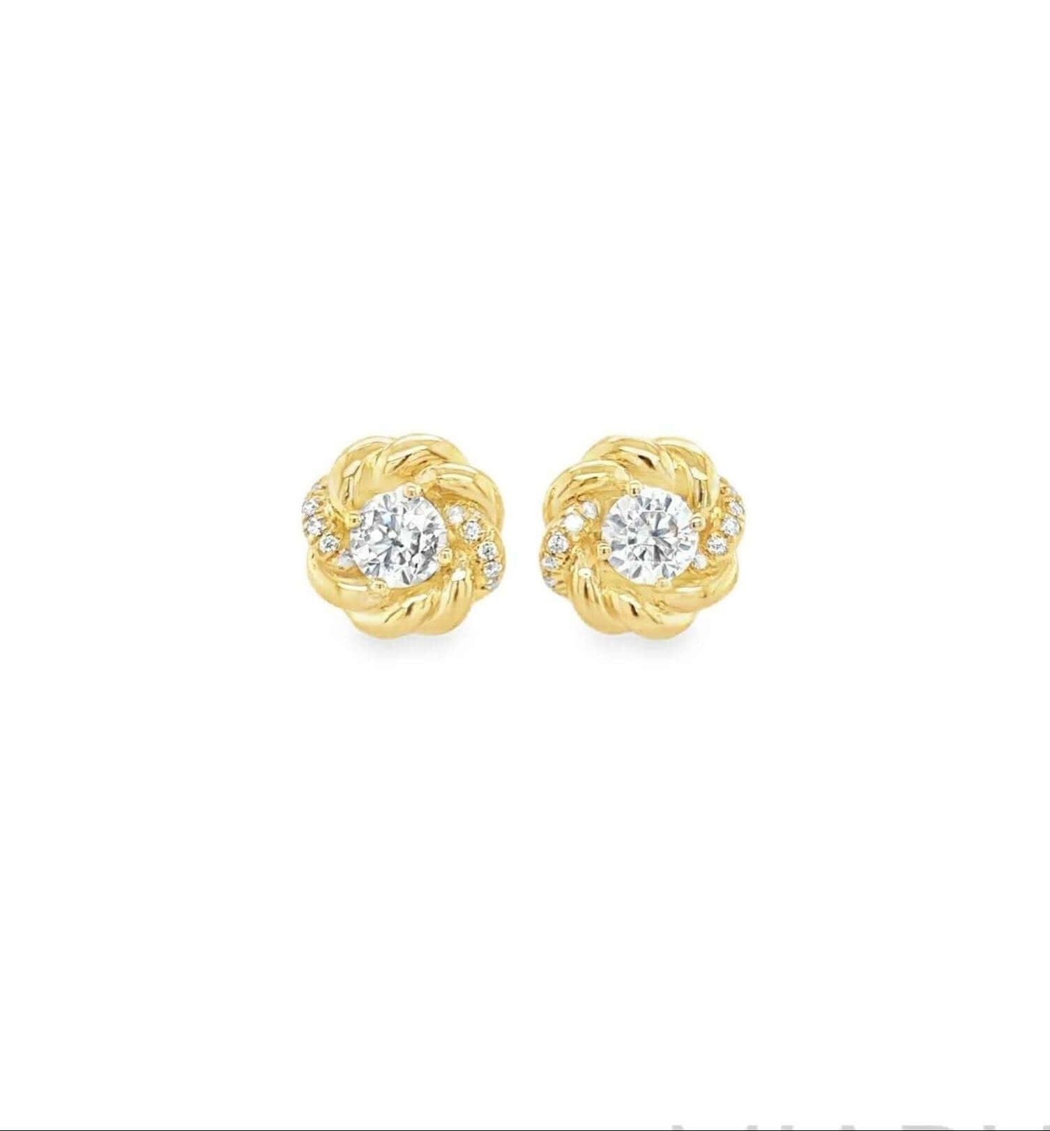Twisted Elegance Studs