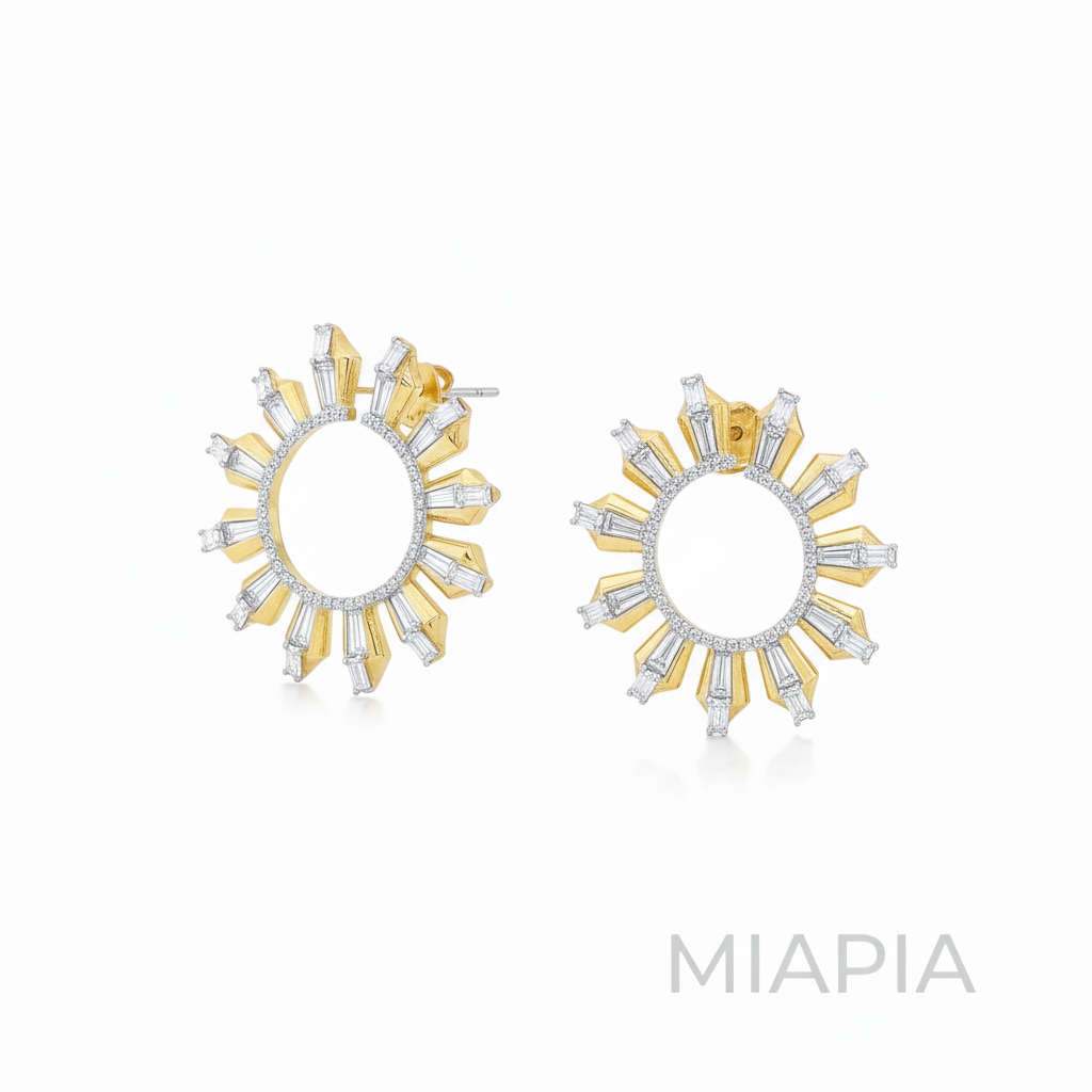 Sunburst Elegance Earrings