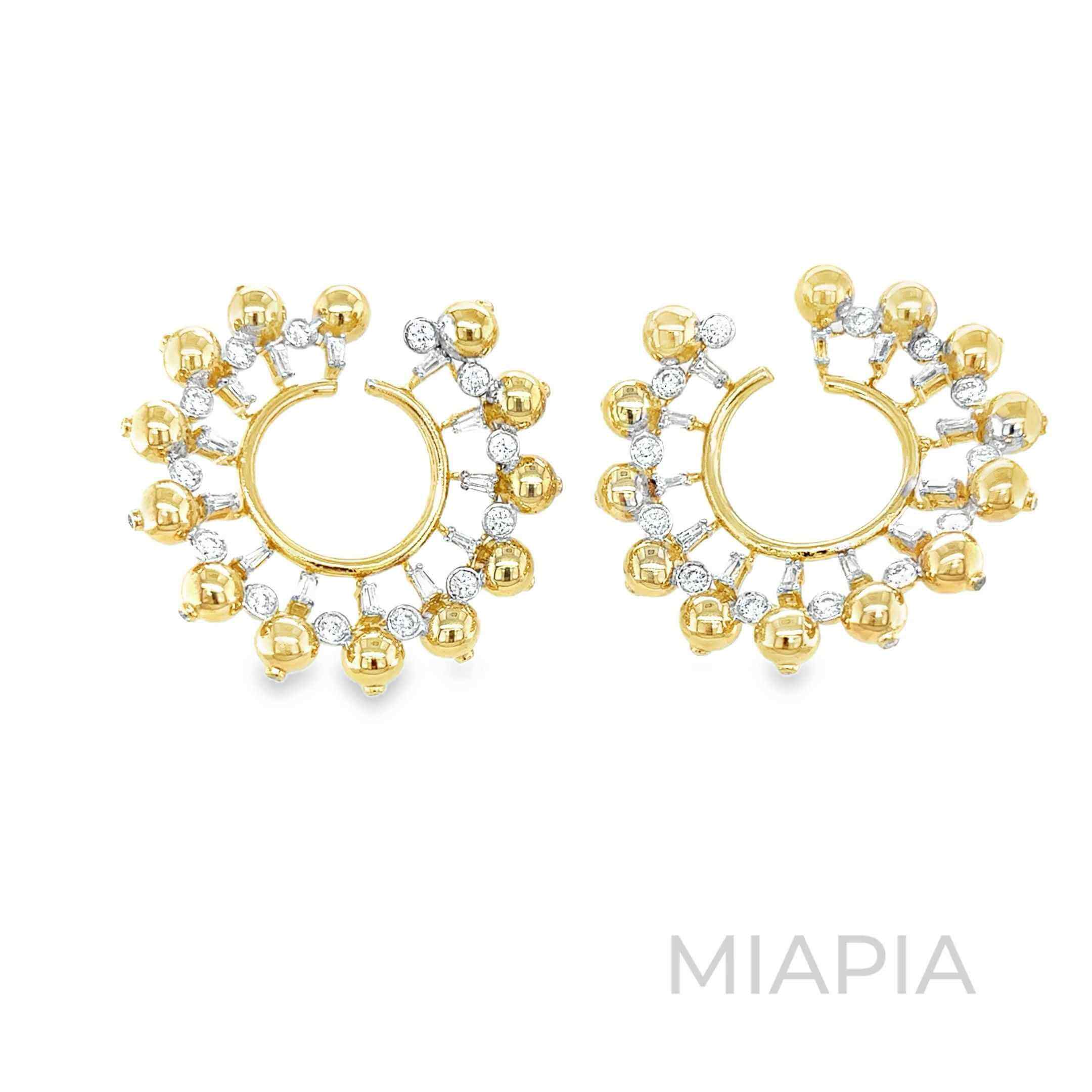 Celeste Fan Earrings