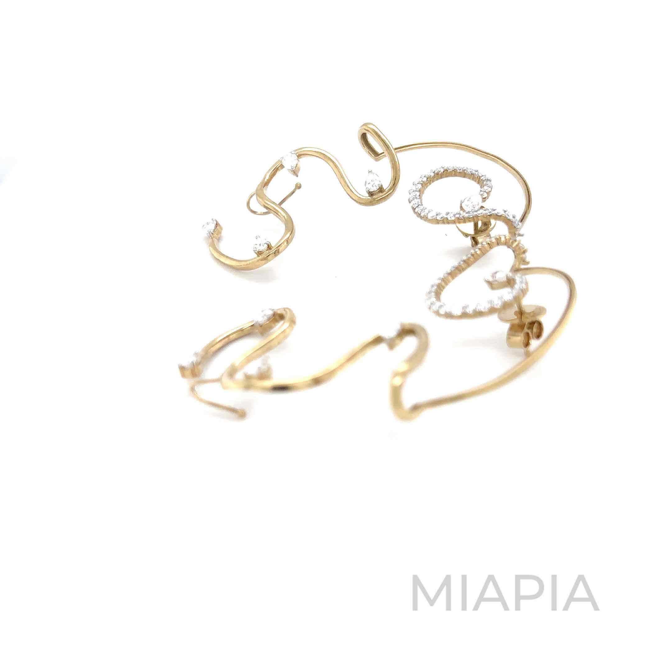 Serpentine Glow Ear Cuffs