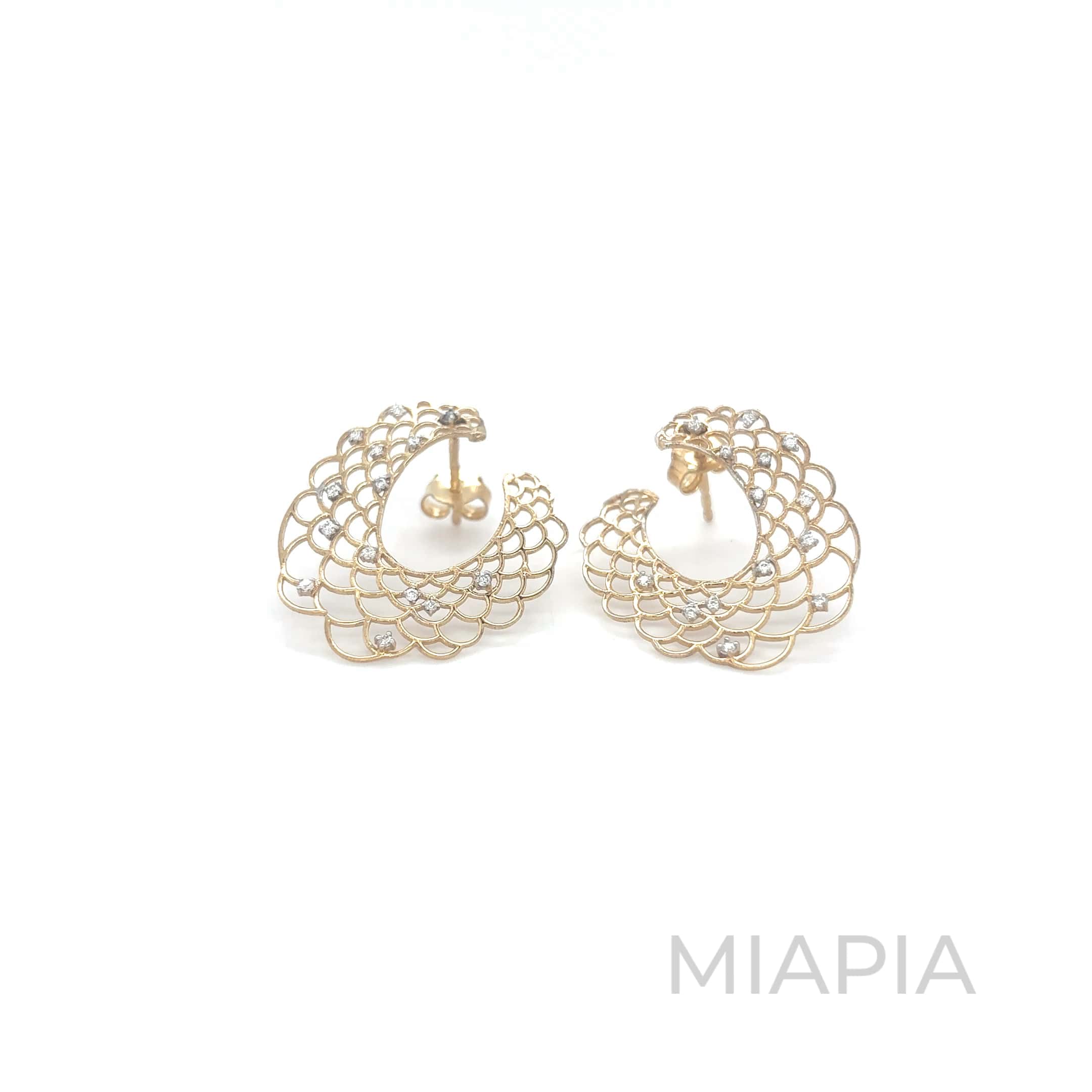 Scalloped Elegance Earrings