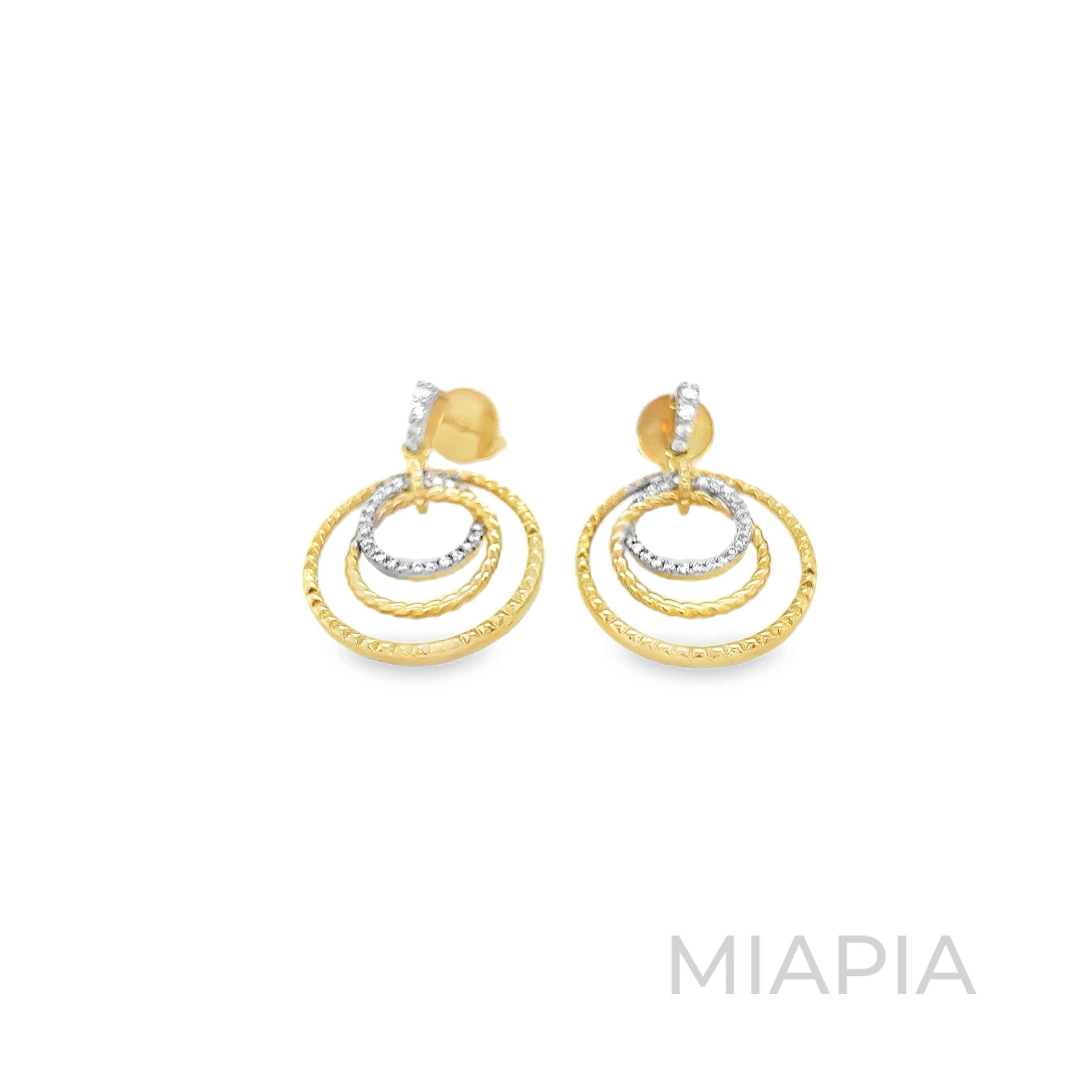 Orbit Harmony Drop Earrings