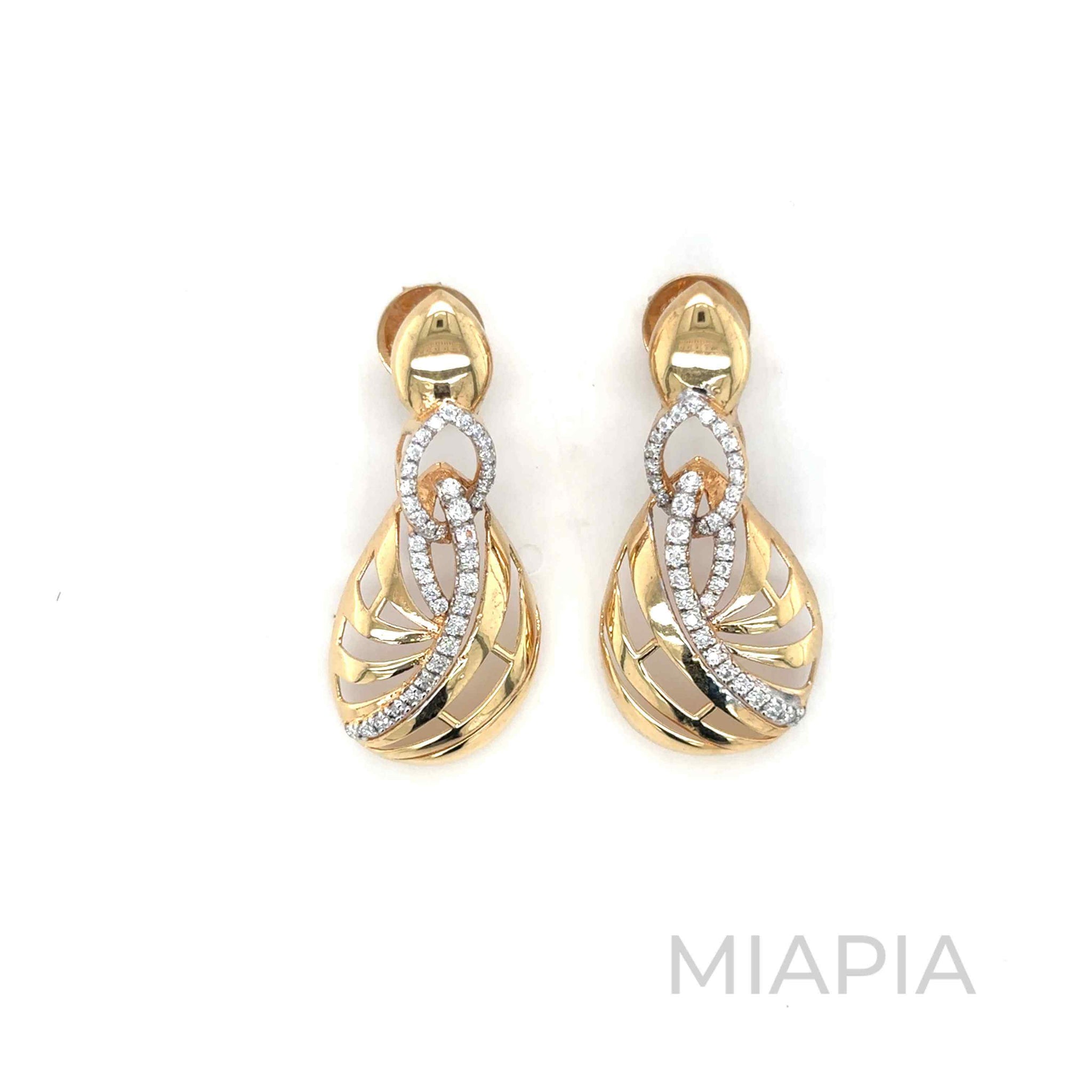 Eternal Twist Drop Earrings