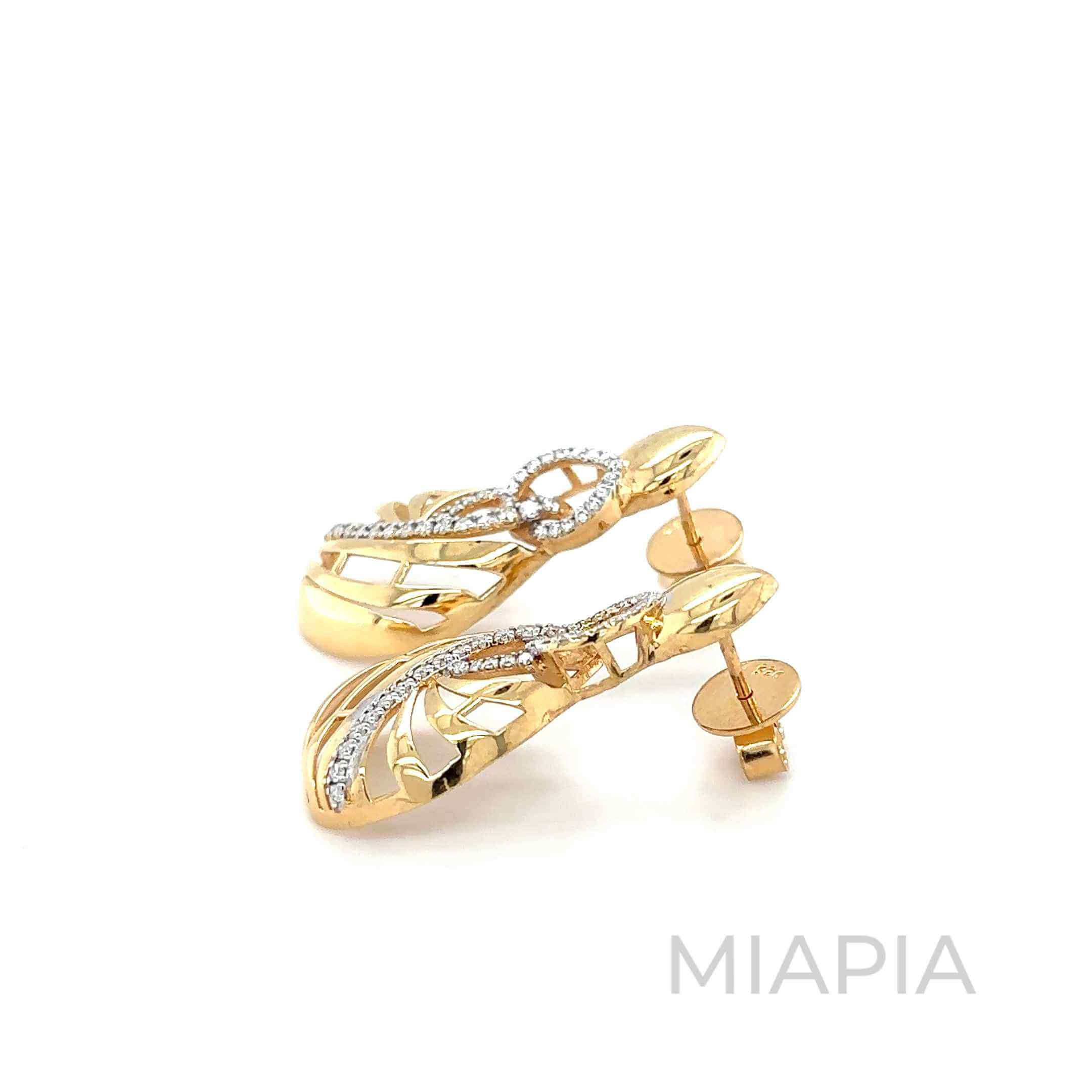 Eternal Twist Drop Earrings