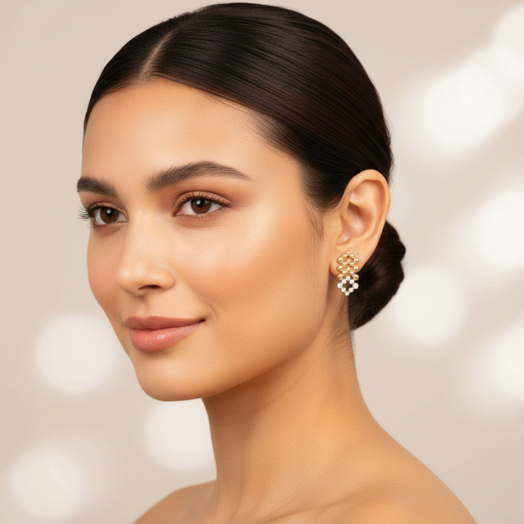 Stardust Cluster Earrings