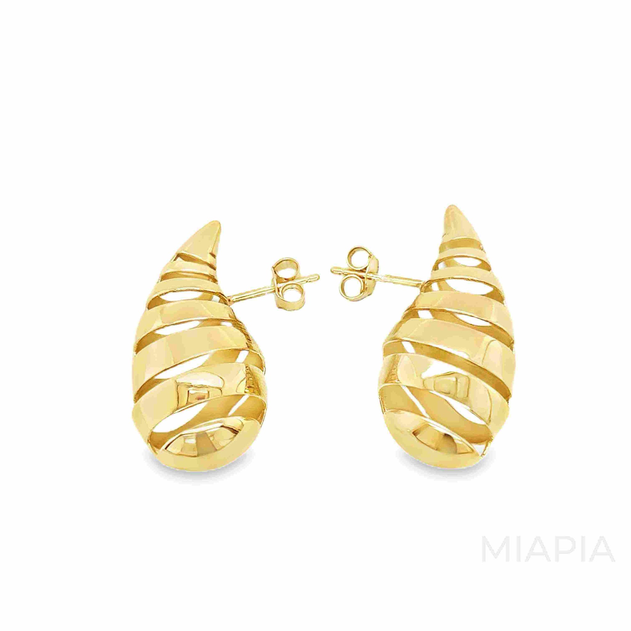 Whispering Drop Wrap Earrings