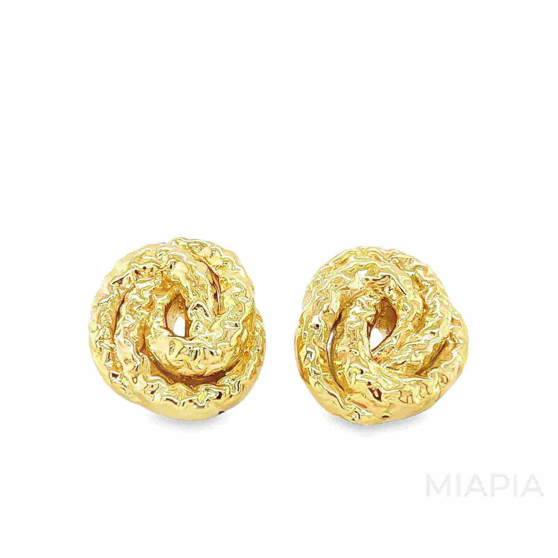 Woven Flame Studs