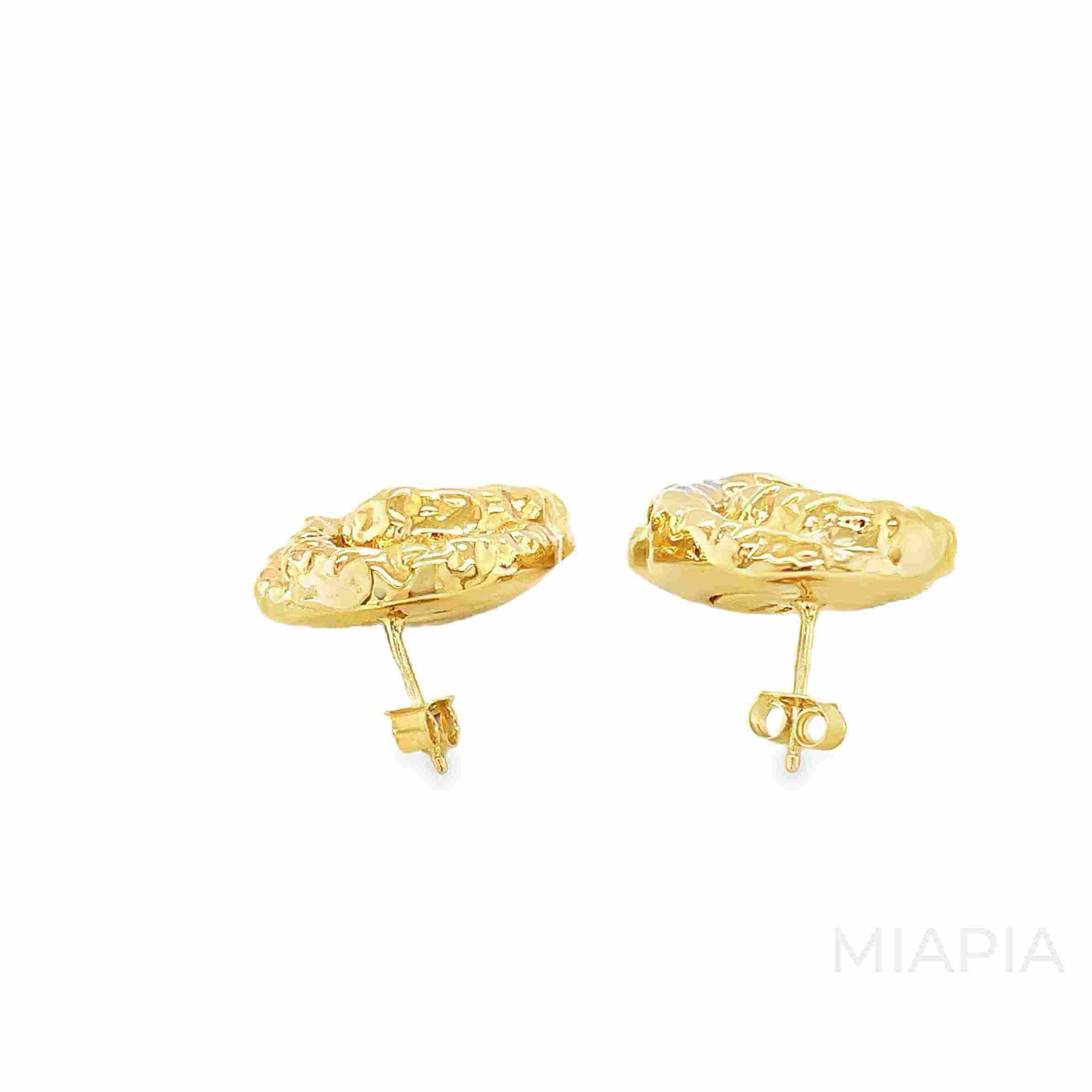 Woven Flame Studs