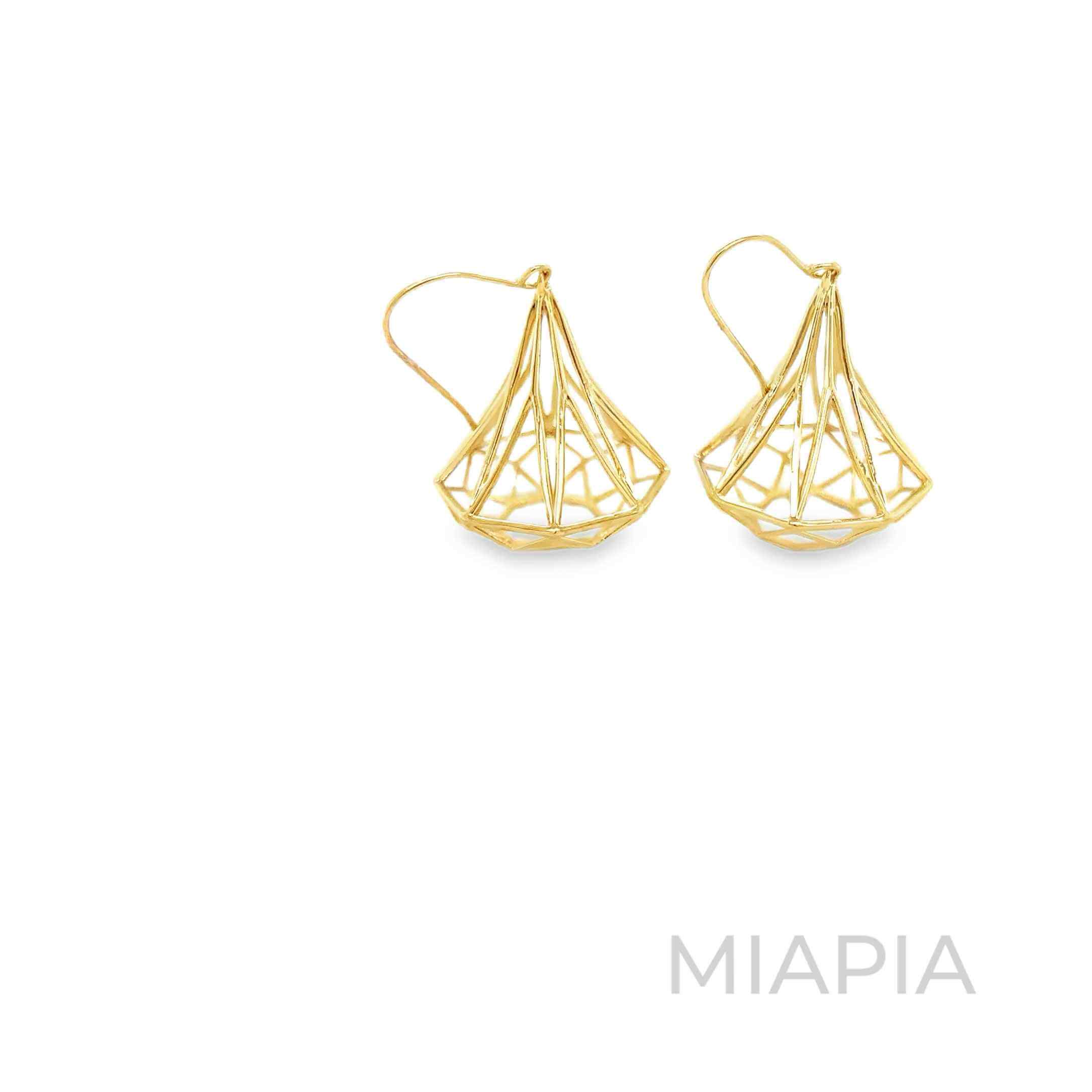 Dimensional Prism Earrings