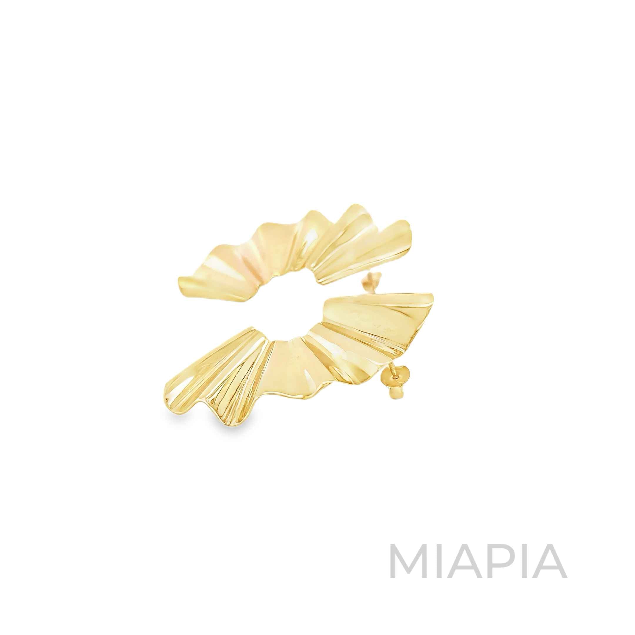 Soleil Ruffle Earrings