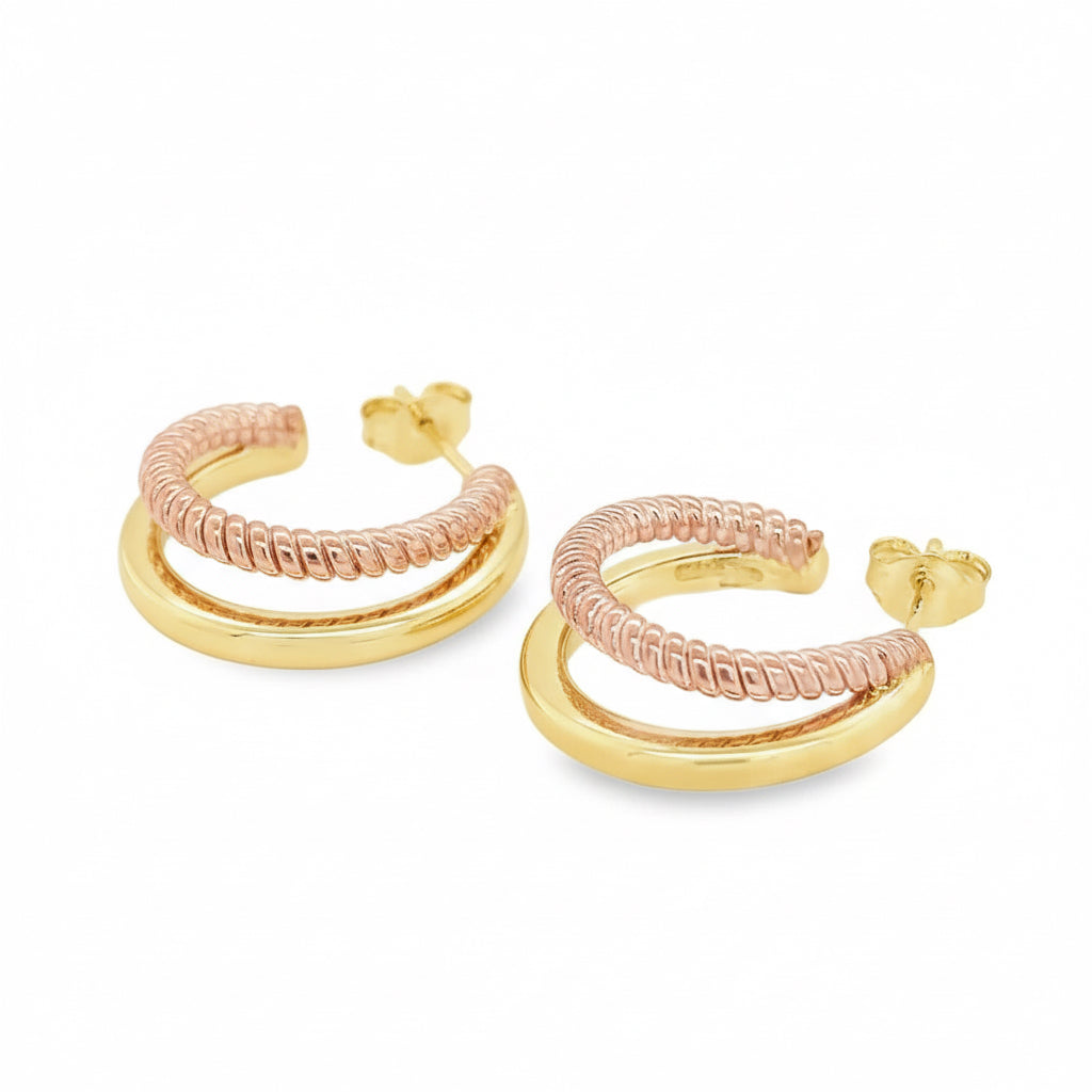 Twist Duo Hoops