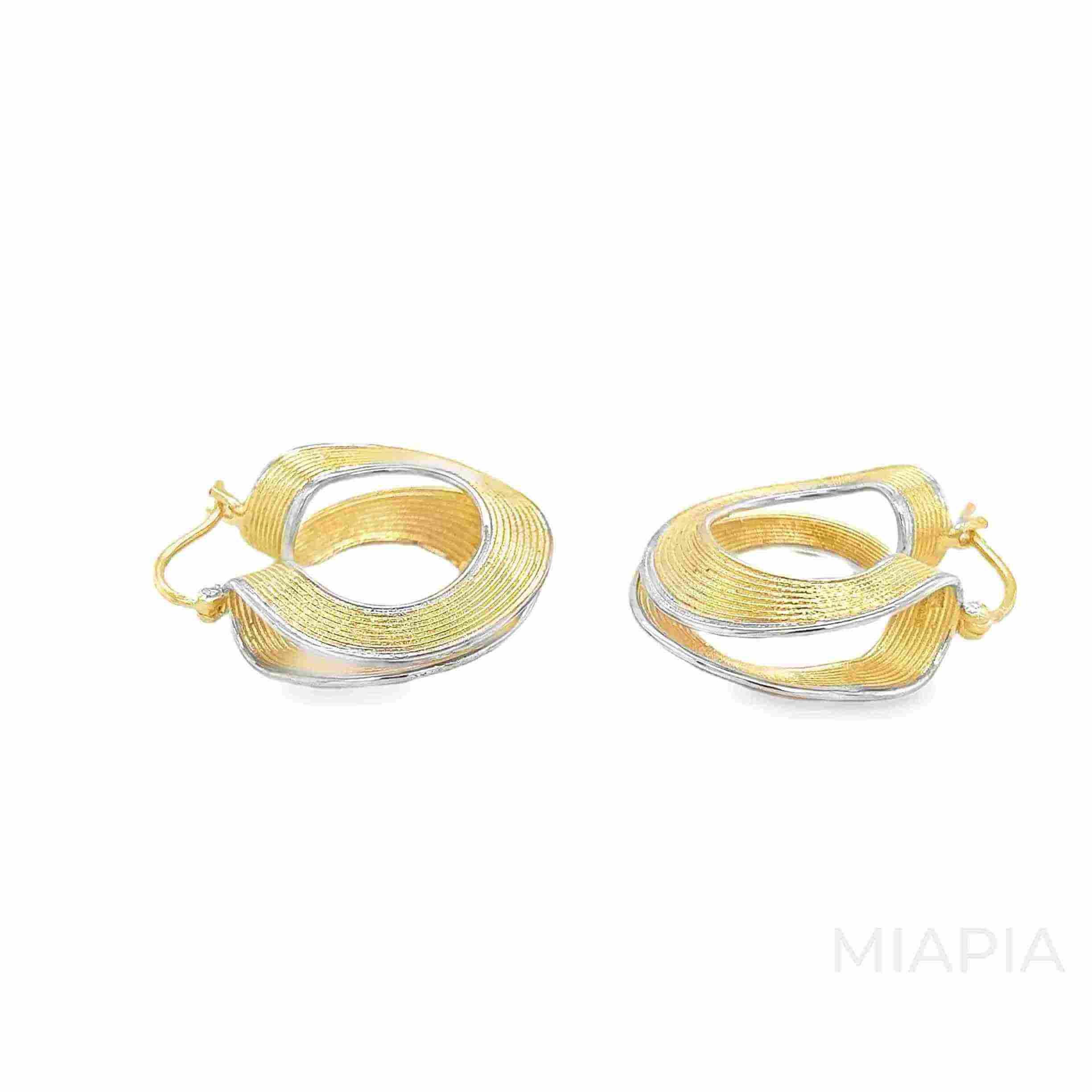 Radiance Textured Hoops