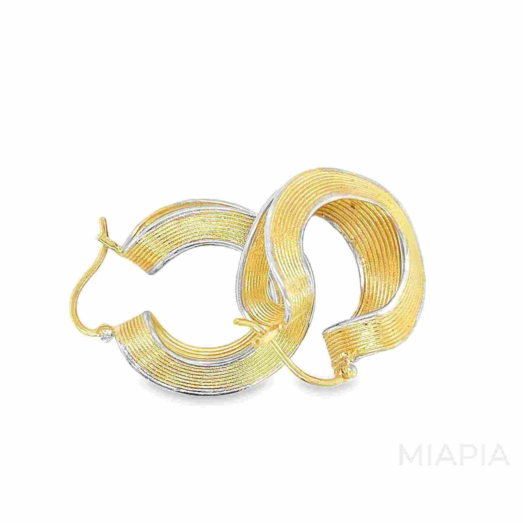 Radiance Textured Hoops