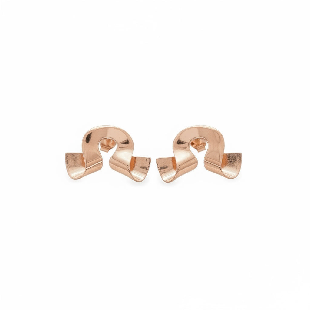 Rippled Grace Studs