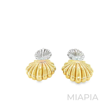 Gilded Shell Earrings