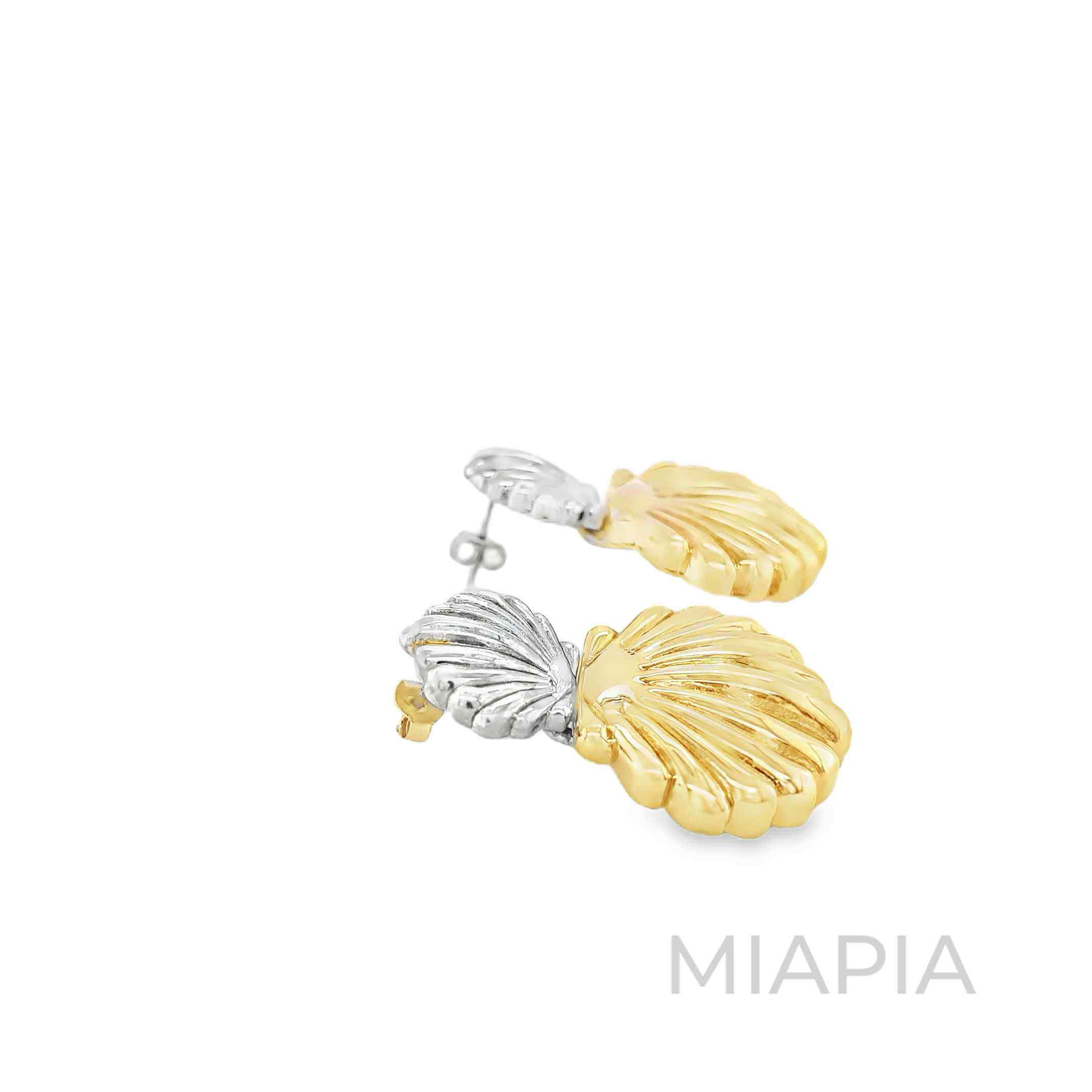 Gilded Shell Earrings