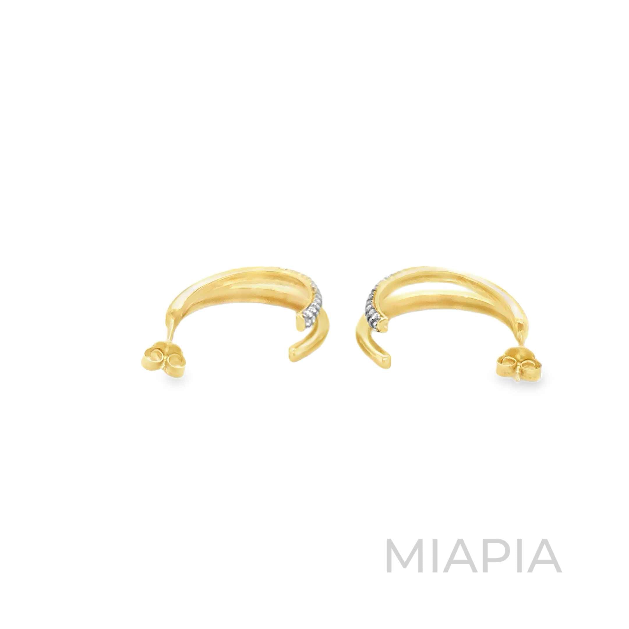 Radiance Dual Band Earrings