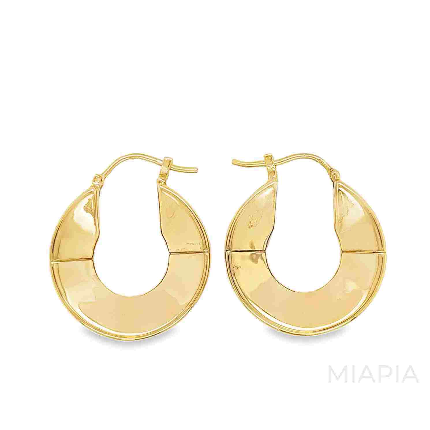 Golden Curve Earrings