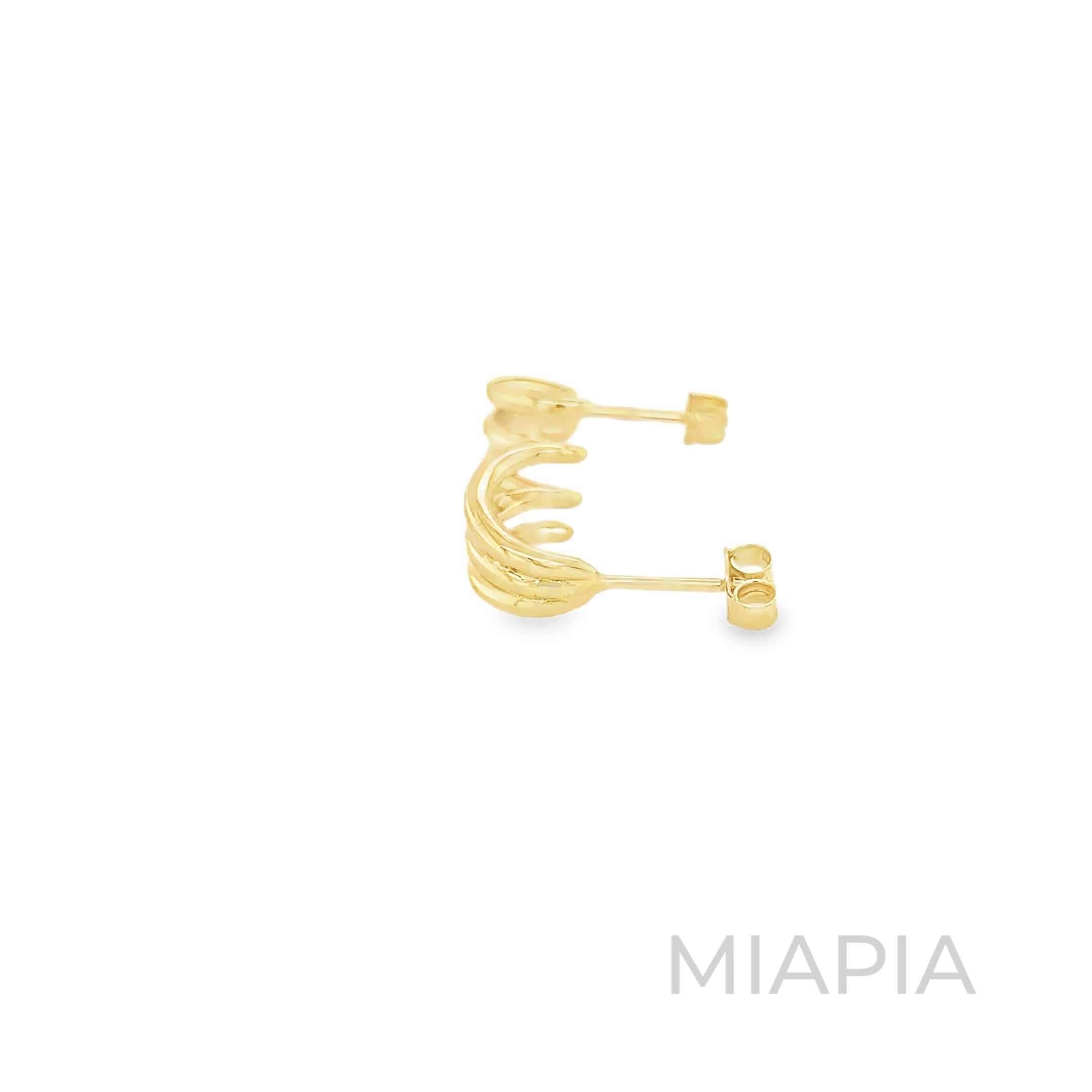 Tiered Curve Earrings