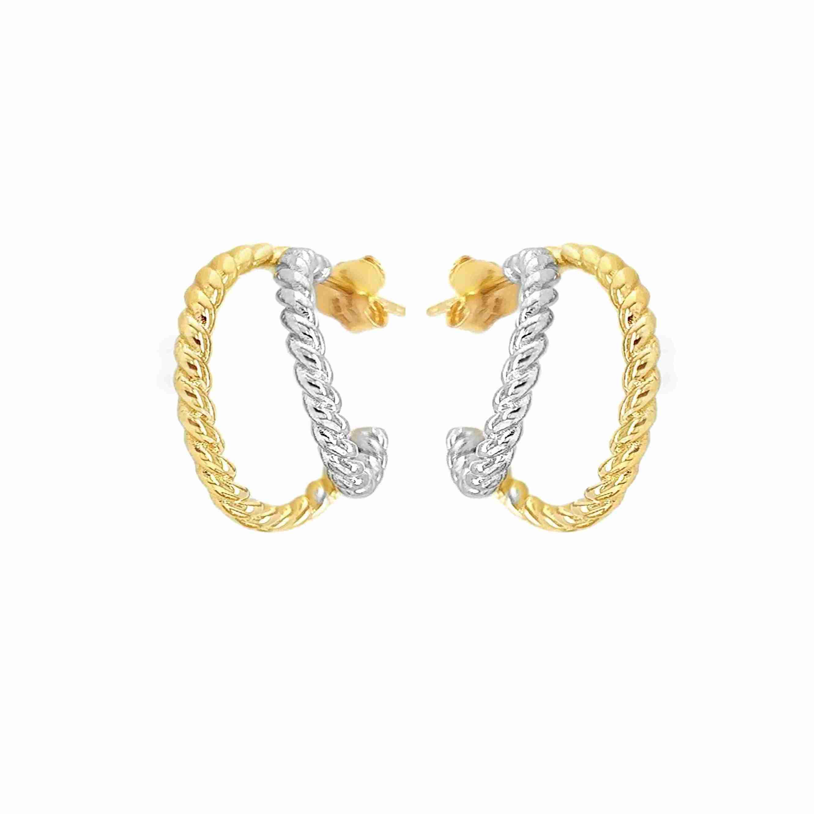 Twist Duo Hoops