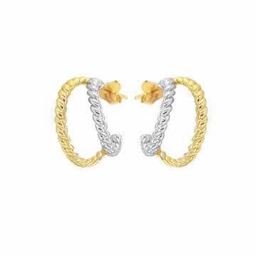 Twist Duo Hoops