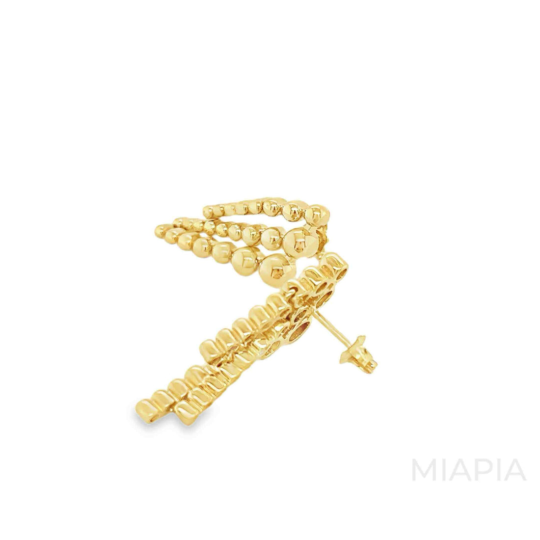 Golden Cascade Earrings