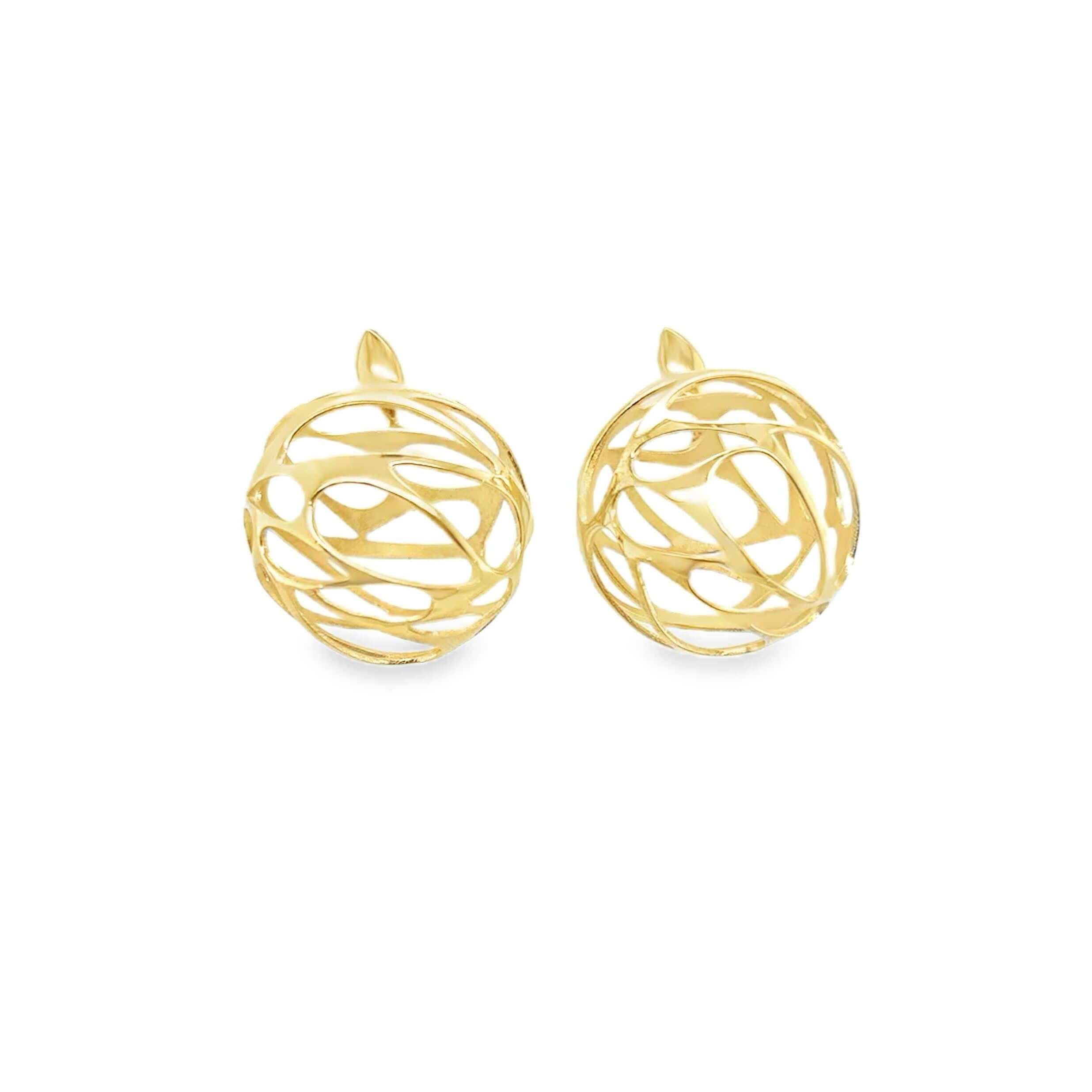 Orbital Lace Drop Earrings