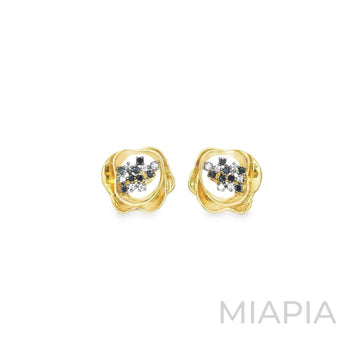 Midnight Bloom Studs