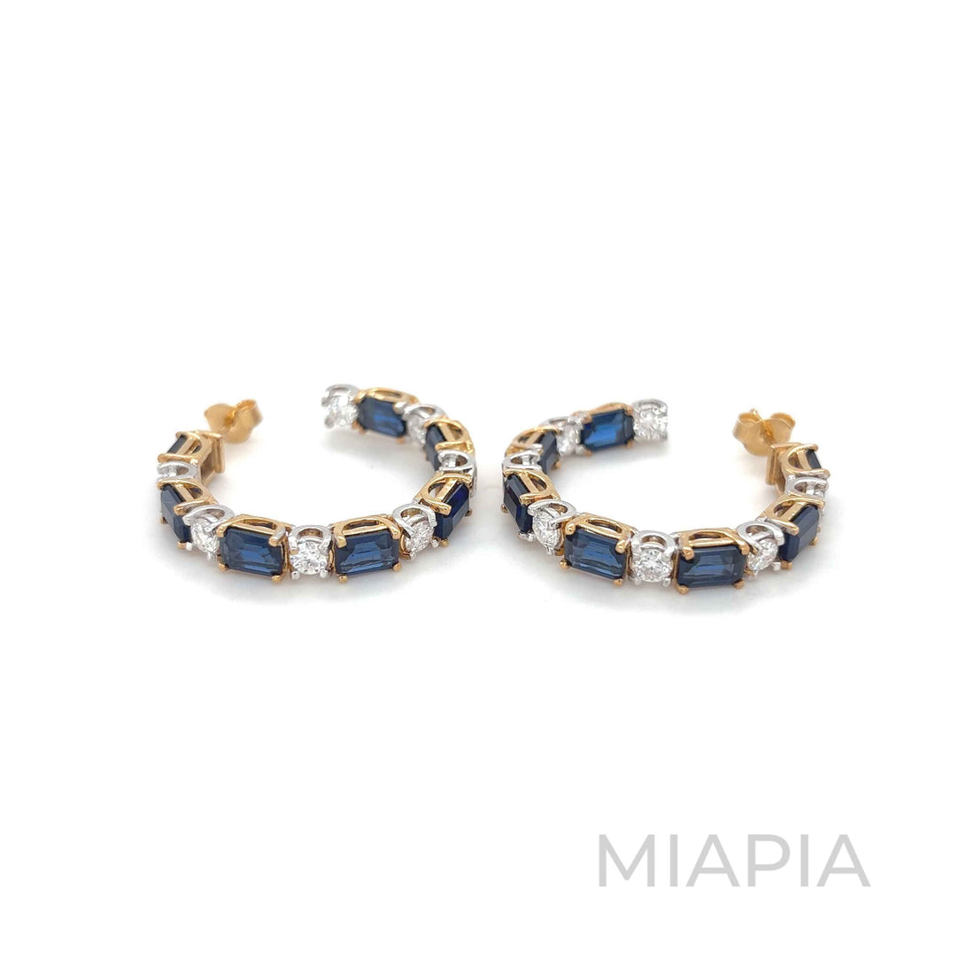 Saphire Enchant Hoops