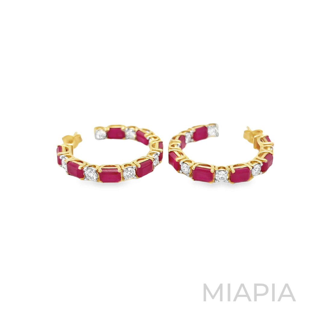 Ruby Enchant Hoops