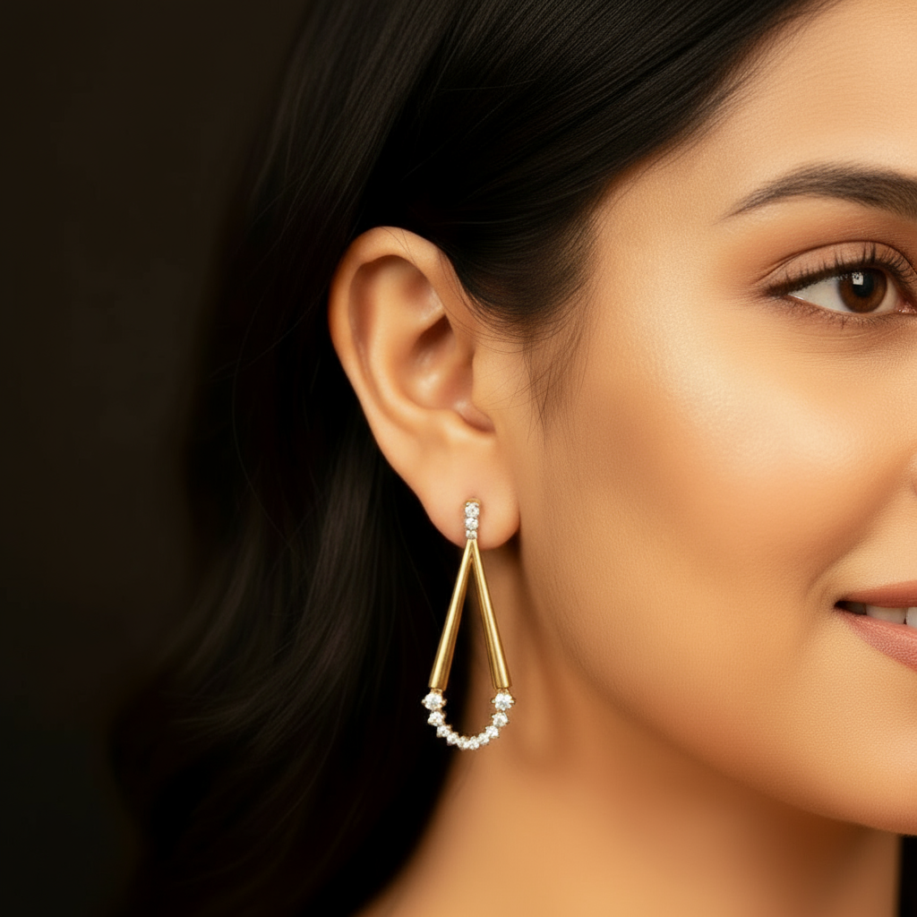 Luminance Arc Earrings