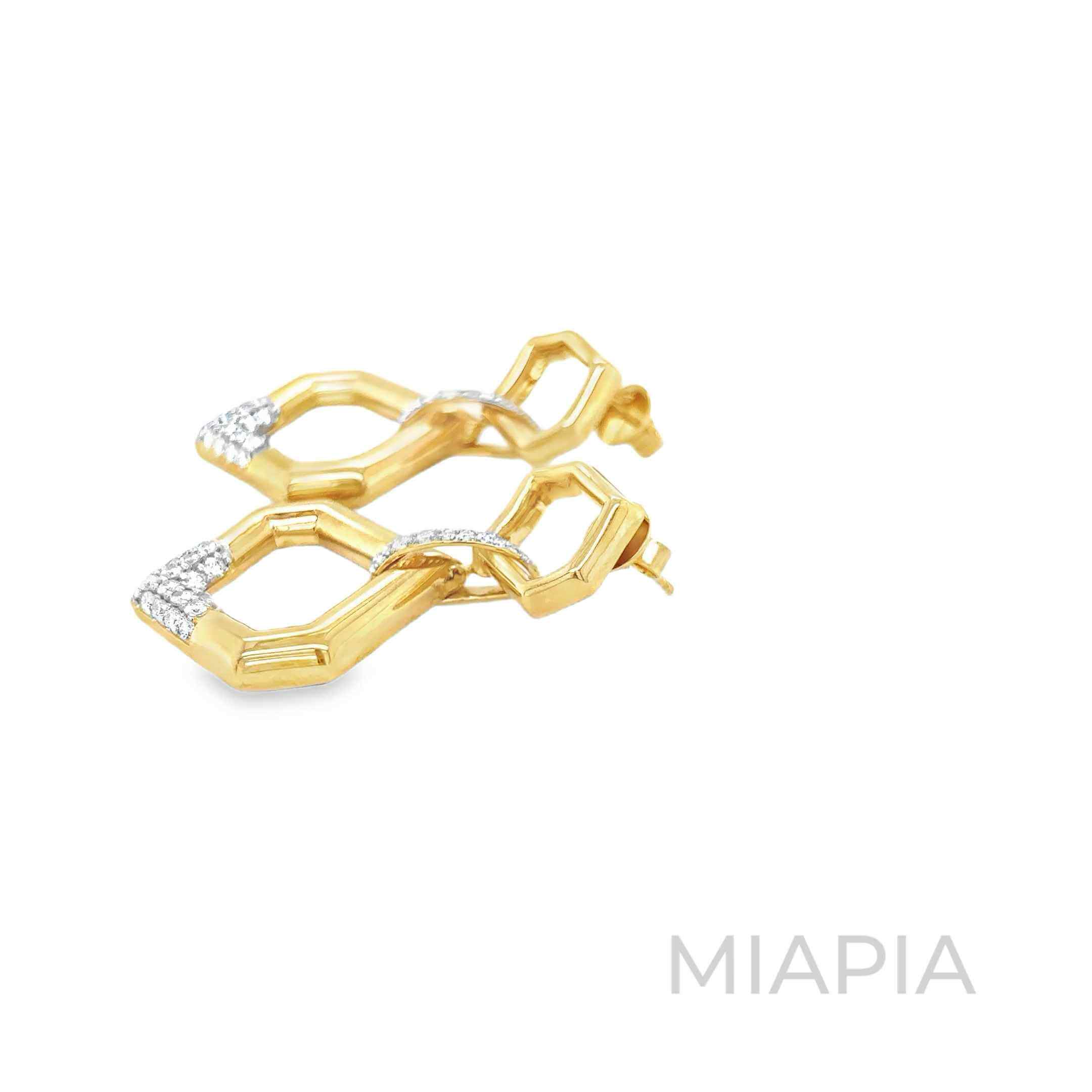 Hexa Luxe Drop Earrings