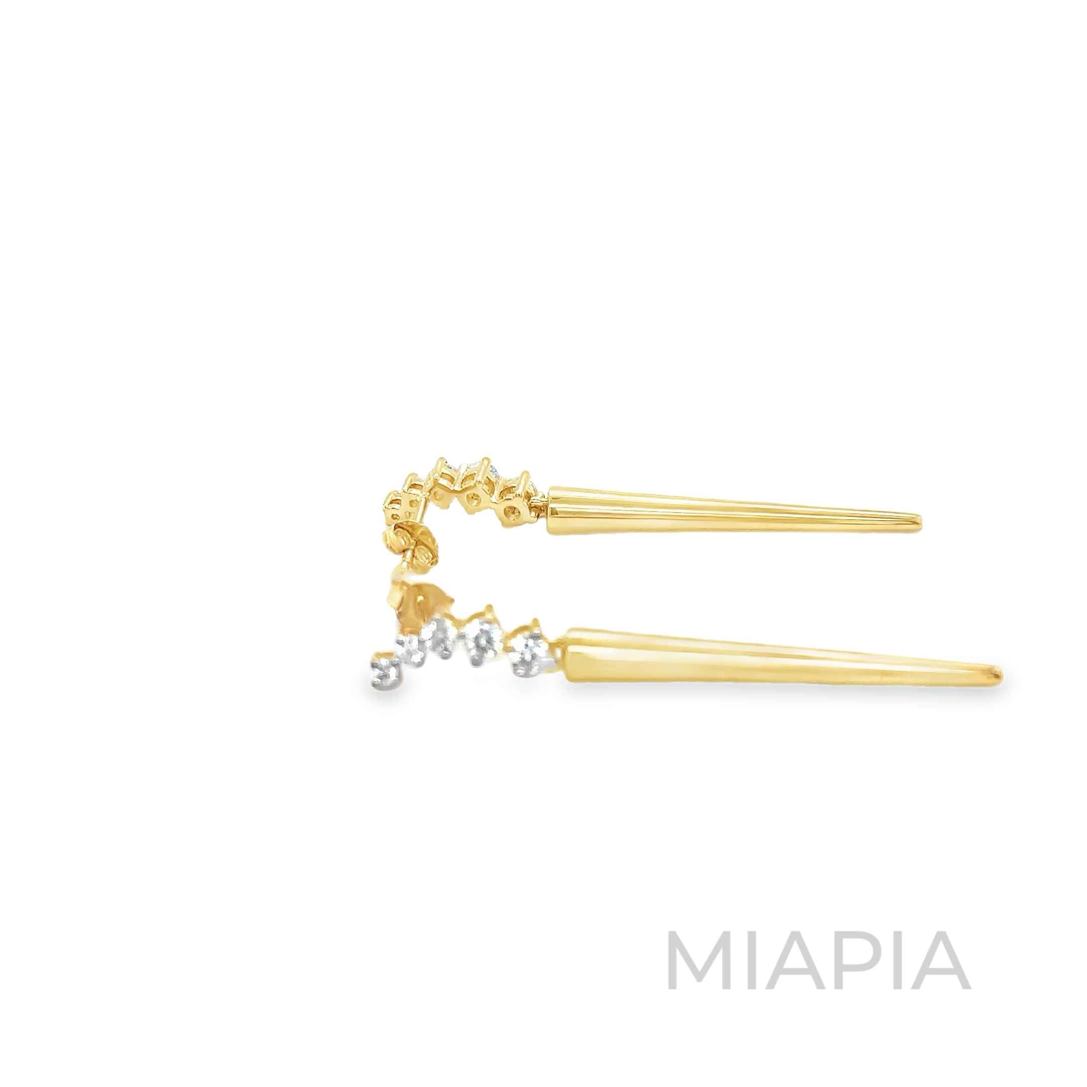 Ethereal Vine Drop Earrings