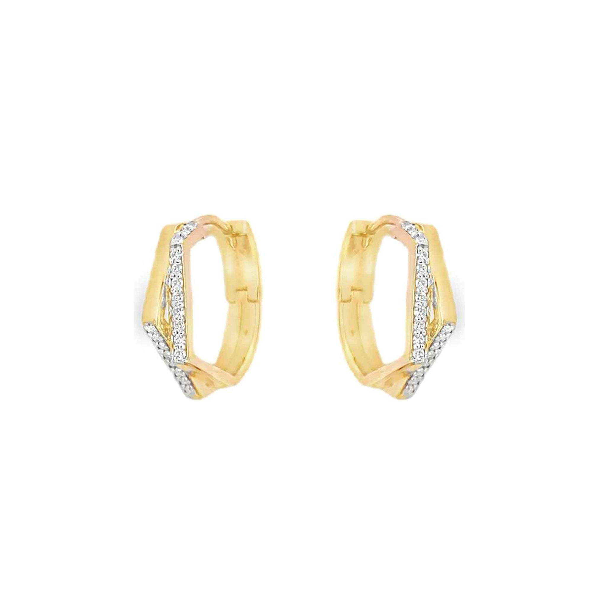 Linear Luxe Hoops