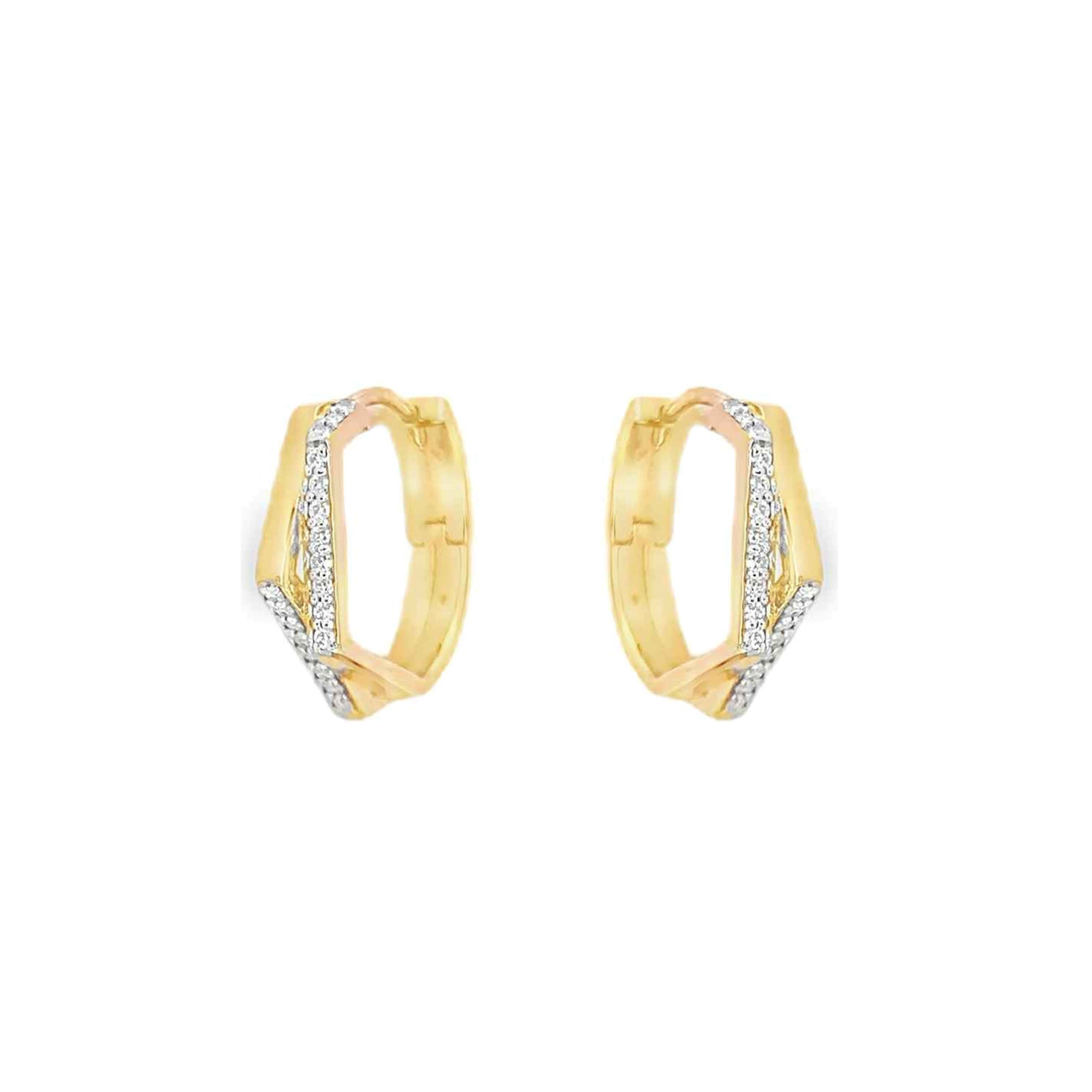 Linear Luxe Hoops