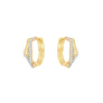 Linear Luxe Hoops