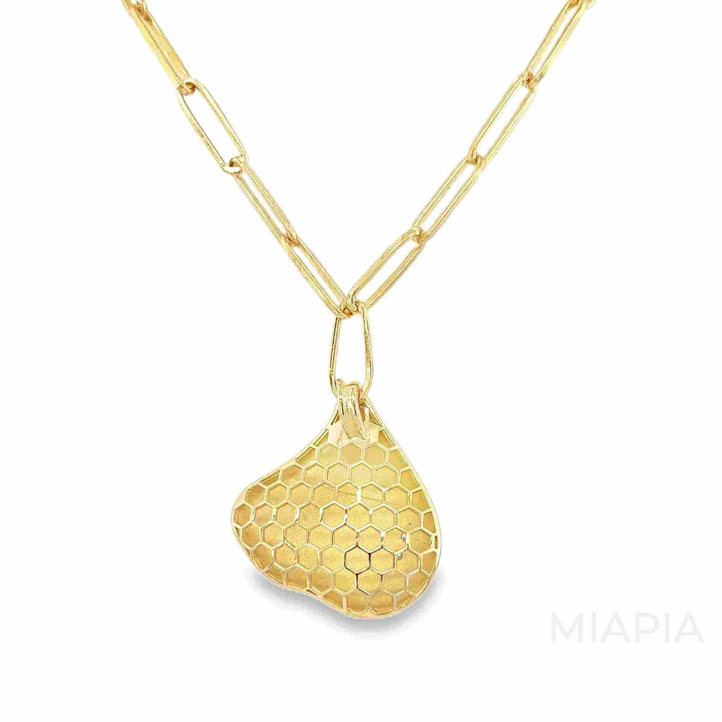 Honeyed Heart Pendant