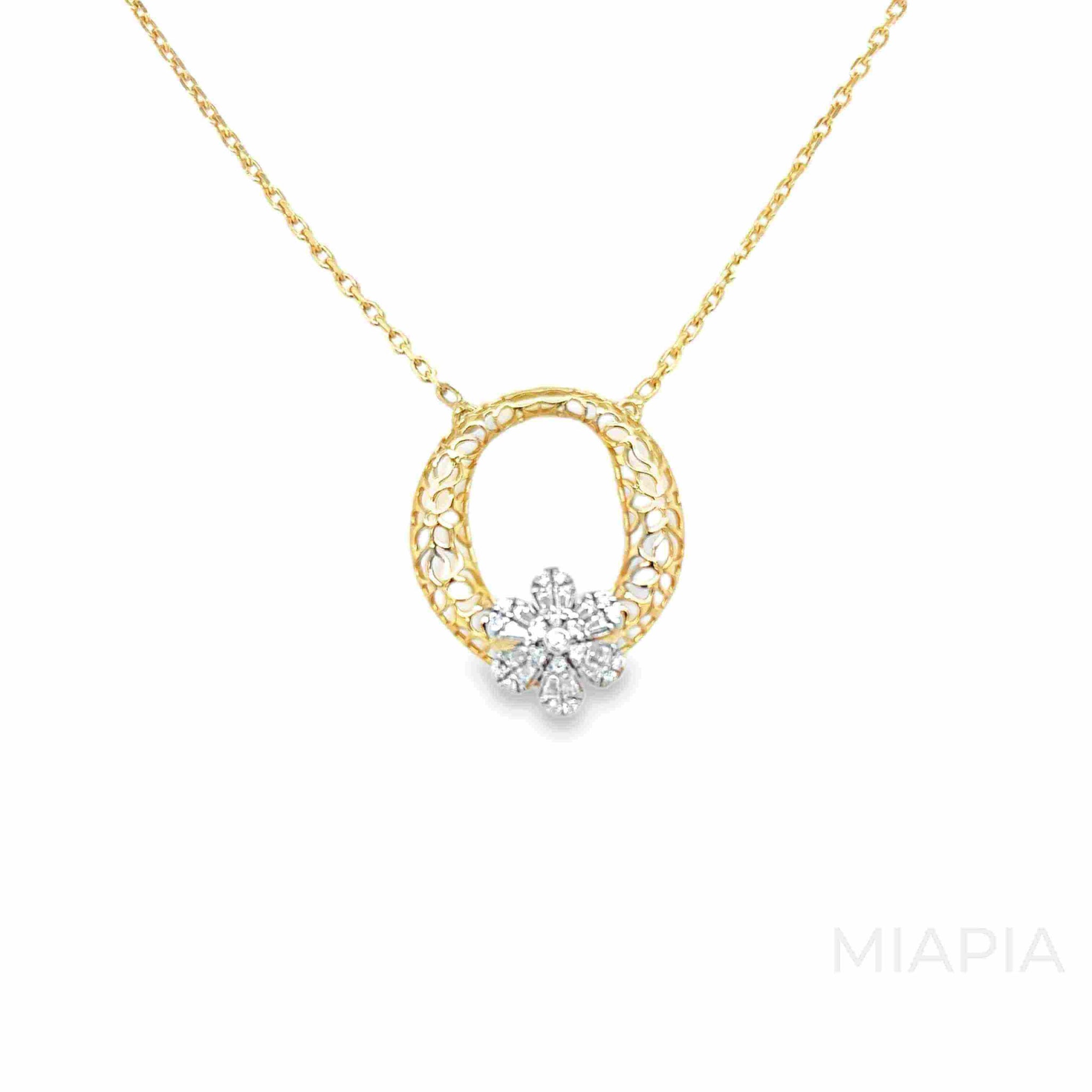 Golden Bloom Pendant