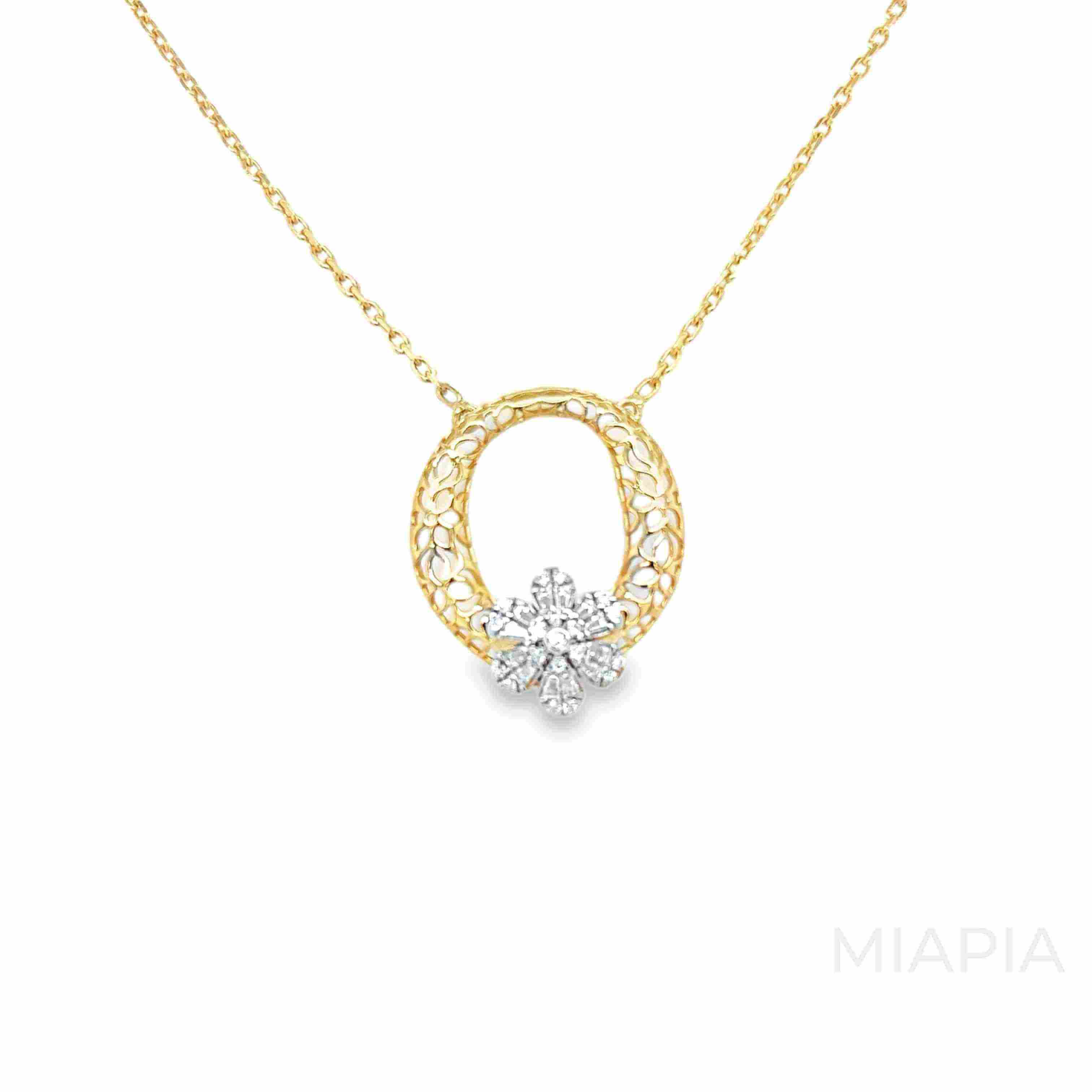 Golden Bloom Pendant